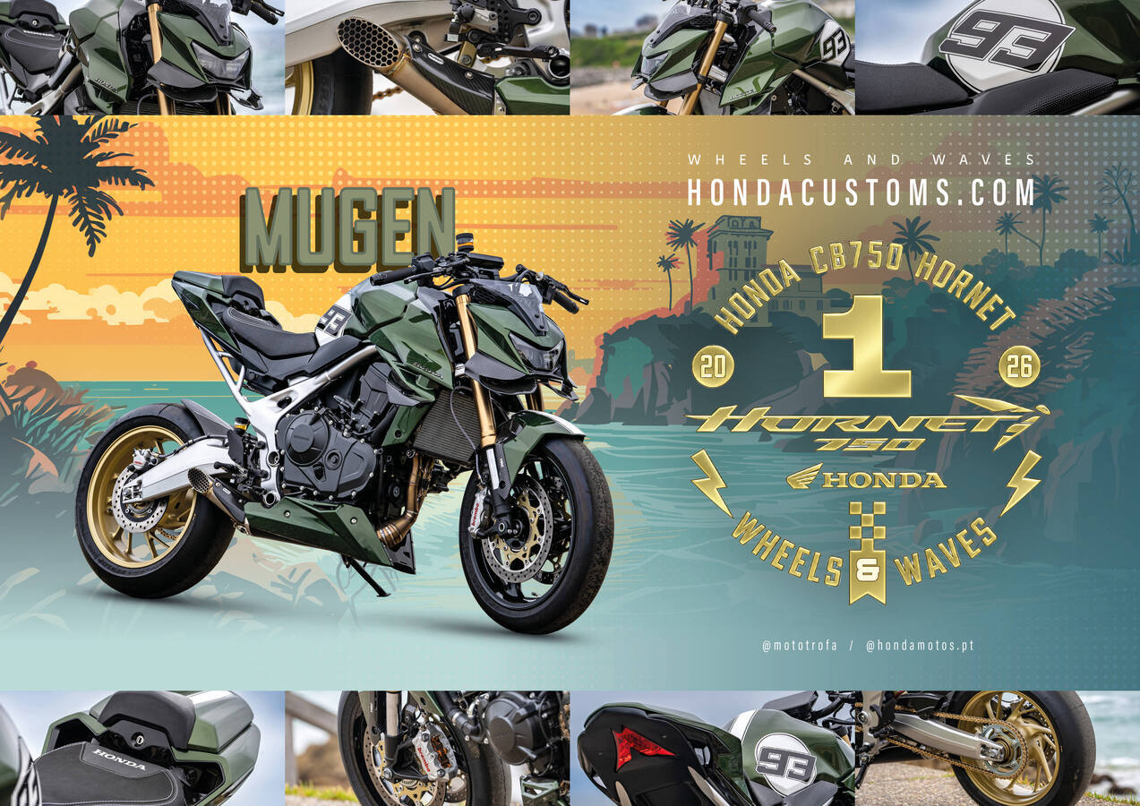 Portuguesa “Mugen” vence o concurso de personalização Honda Customs 2026